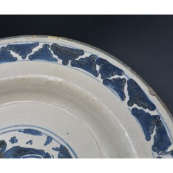 Plato de Muel cerámica aragonesa del siglo XVII