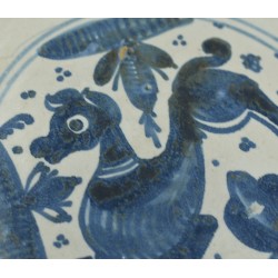 Plato de Muel cerámica aragonesa del siglo XVII