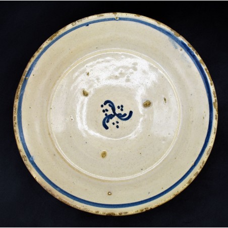 Plato antiguo cerámica de Almazán