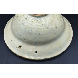 Bacía de cerámica de Almazan mistos en azul