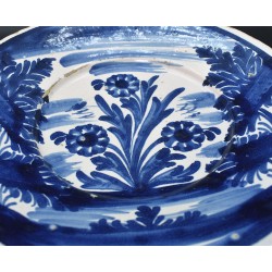 Plato Faixes o cintes con flores siglo XVIII
