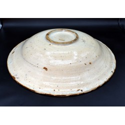 Plato grande cerámica Tricolor Talavera siglo XVII