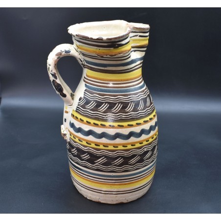 Jarra grande serie de bandas siglo XVIII