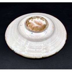 Plato de Teruel con inscripción del siglo XVII