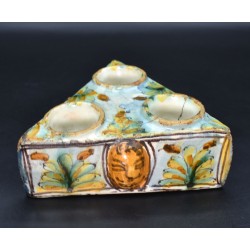 Cerámica de Talavera especiero polícromo