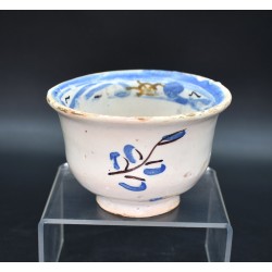Jícara para chocolate ceramica de Almazán siglo XVII