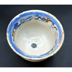 Jícara para chocolate ceramica de Almazán siglo XVII