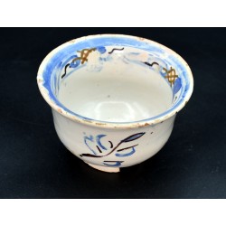 Jícara para chocolate ceramica de Almazán siglo XVII