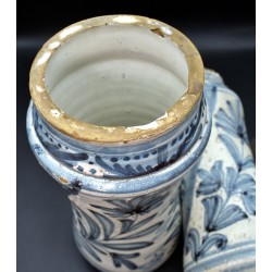 Albarelos antiguos de ceramica siglo XVIII