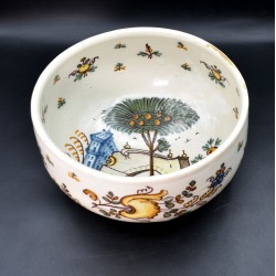 Gran cuenco del Chaparro Talavera siglo XVIII