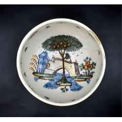 Gran cuenco del Chaparro Talavera siglo XVIII