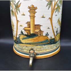 Aguamanil cerámica de Talavera siglo XVIII