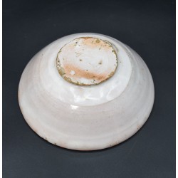 Escudilla verde manganeso cerámica de Teruel