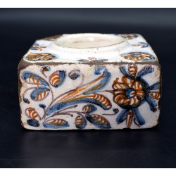 Salero serie tricolor de Talavera