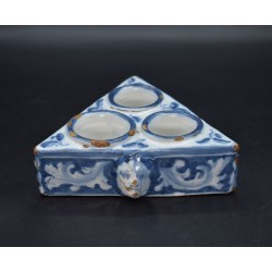 Especiero serie azul cerámica de Talavera