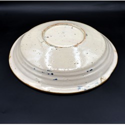 Plato antiguo cerámica de Toledo siglo XVIII