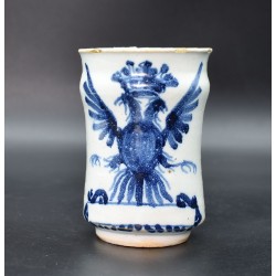 Pildorero antiguo cerámica de Talavera