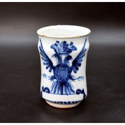 Pildorero antiguo cerámica de Talavera