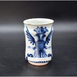 Pildorero antiguo cerámica de Talavera