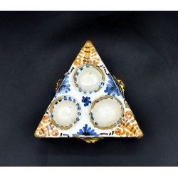 Especiero antiguo cerámica de Talavera siglo XVII