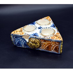 Especiero antiguo cerámica de Talavera siglo XVII