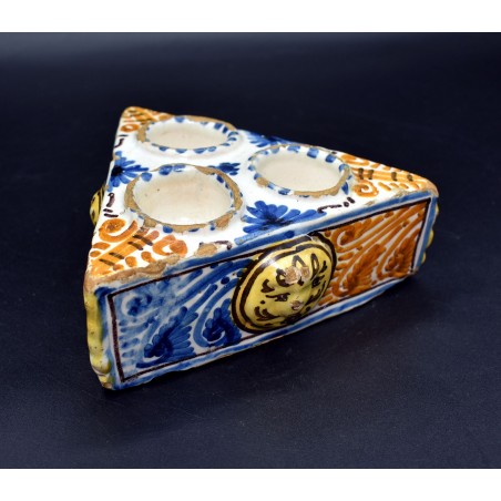 Especiero antiguo cerámica de Talavera siglo XVII