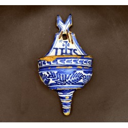 Benditera de talavera siglo XVII