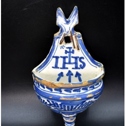 Benditera de talavera siglo XVII