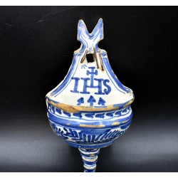 Benditera de talavera siglo XVII