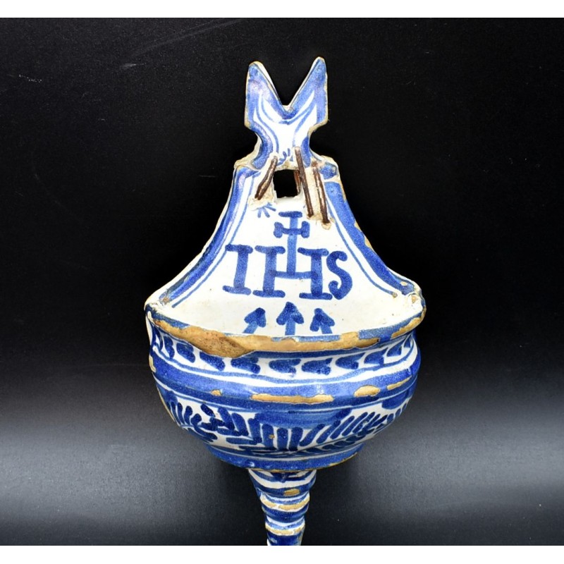 Benditera de talavera siglo XVII