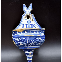 Benditera de talavera siglo XVII