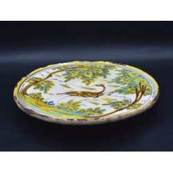 Salvilla cerámica de Talavera garza siglo XVIII
