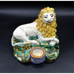 León Figura decorativa de Triana antigua