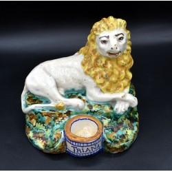 León Figura decorativa de Triana antigua