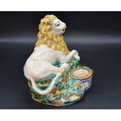 León Figura decorativa de Triana antigua