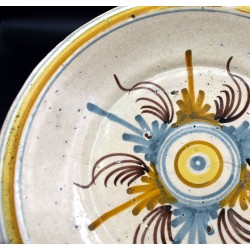 Plato Tricolor Sol siglo XVII