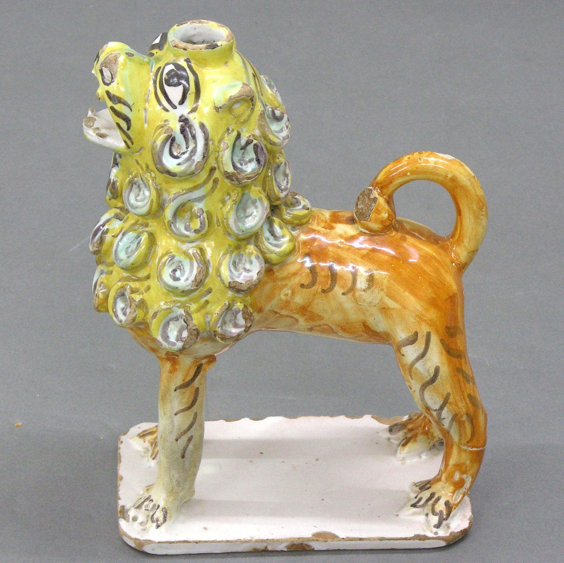 candelero talavera XVIII